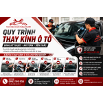 Quy Trình Thay Kính Ô Tô Đúng Kỹ Thuật Tại TP.HCM
