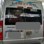 Thay kính lưng fotransit