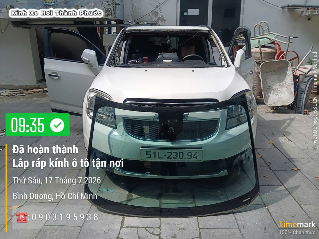 THAY KÍNH Ô TÔ SÀI GÒN GIÁ RẺ CHỈ CÓ TẠI Ở THỦ ĐỨC TPHCM