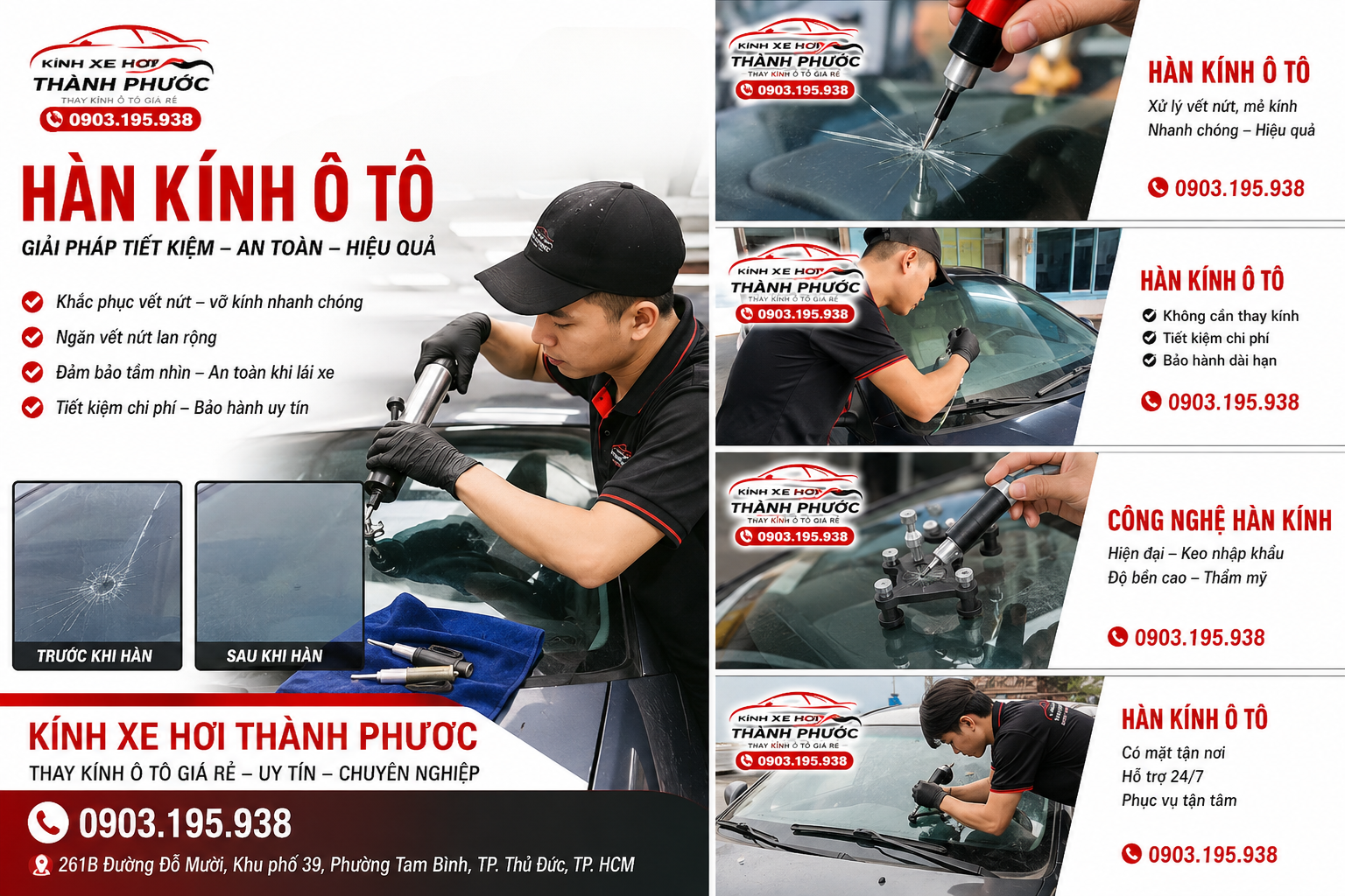 Hướng Dẫn Thay Kính Ô Tô Con Giá Rẻ Tận Nhà