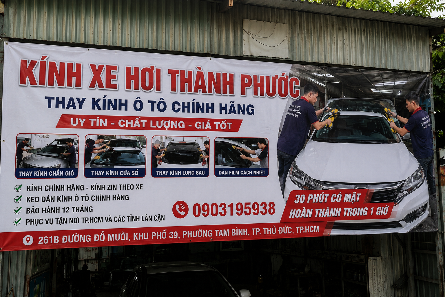 CÁCH XỬ LÝ VẾT Ố TRẦY TRÊN KÍNH CHẮN GIÓ 