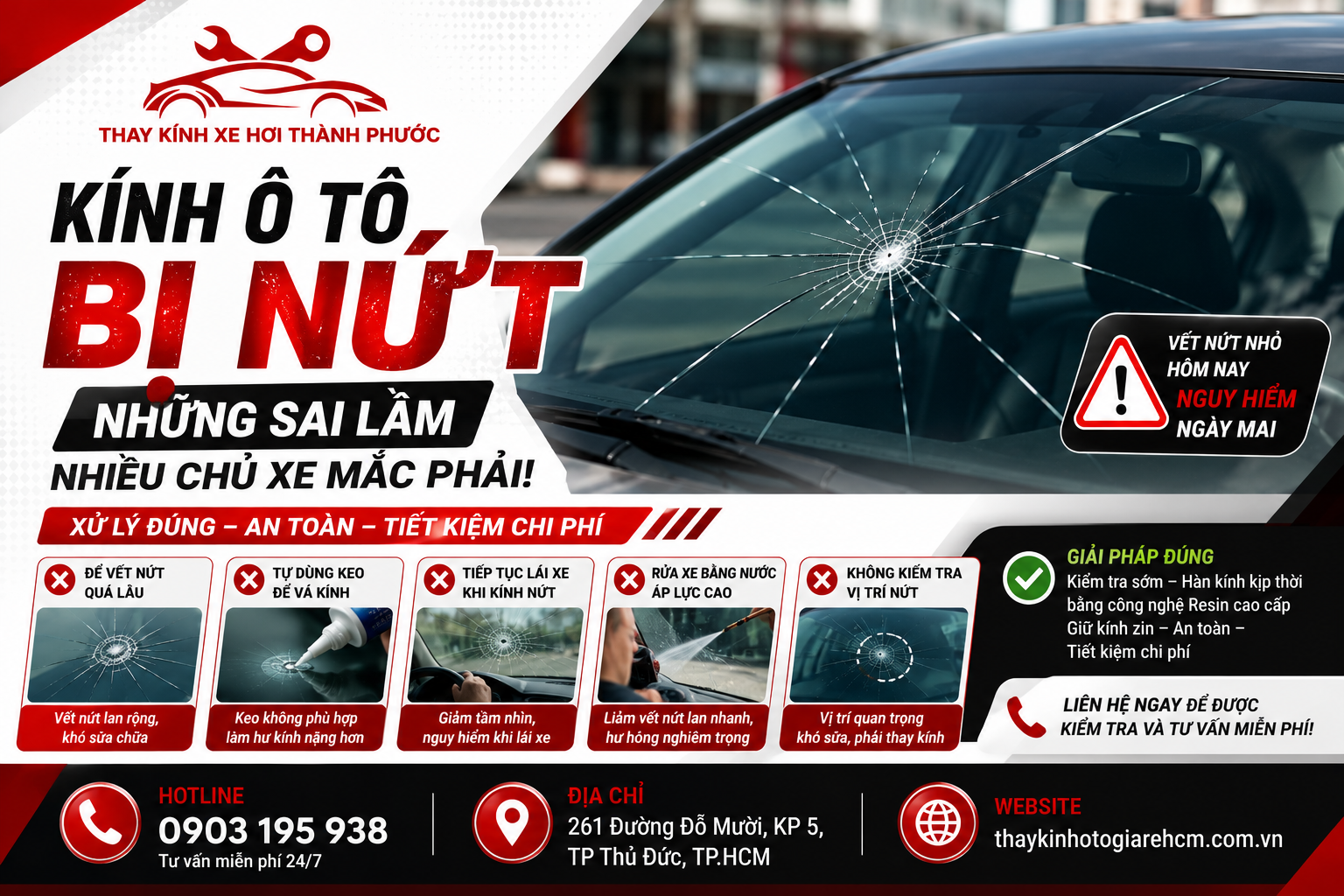 Ô Tô Bị Nứt Và Những Sai Lầm Chủ Xe Cần Tránh