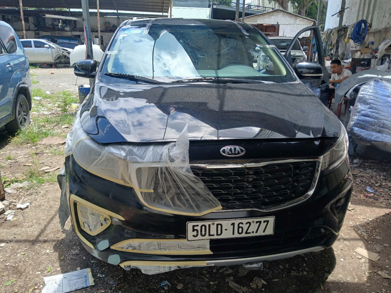 HÀN KÍNH CHẮN GIÓ Ô TÔ BỊ NỨT CHUYÊN NGHIỆP HCM