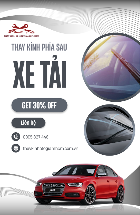 Thay kính phía sau xe tải