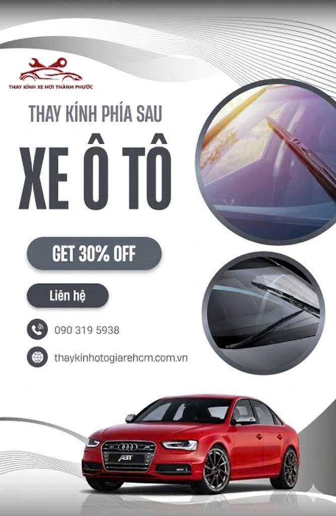 Thay kính phía sau ô tô